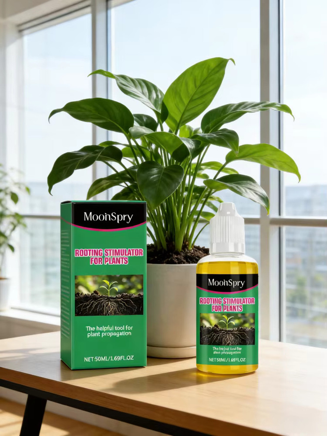 MoonSpry Organischer Wurzelstimulator für schnelles Pflanzenwachstum und Wurzelbildung bei Zimmerpflanzen und im Gartenbau - Bild 7