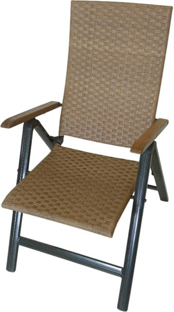 Sedex Palma Klappsessel aus Akazie in Braun mit Armlehnen - Bild 1