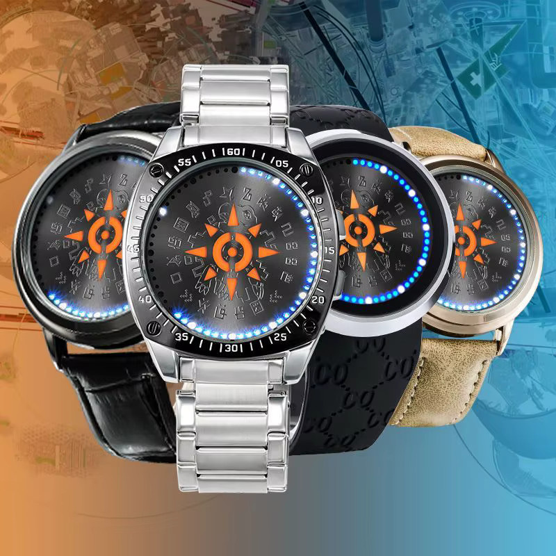 Bandai Armbanduhr Digimon Adventure Agumon Angewomon, Schwarz, Unisex - Bild 4