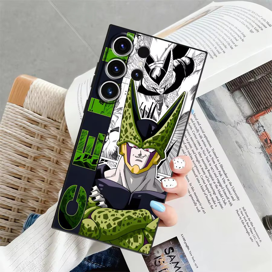 Handyhülle mit Dragon Ball Comics Design für Samsung Galaxy S21+ S24+ S25 Ultra S25+ S24 S23 FE S22 Plus S20 FE in Multicolor mit weicher Rückseite - Bild 2