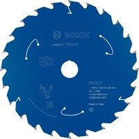 Bosch Expert for Wood Kreissägeblatt für Akkusägen, Durchmesser: 165 mm, Bohrung: 20 mm, 24 Zähne - Bild 1