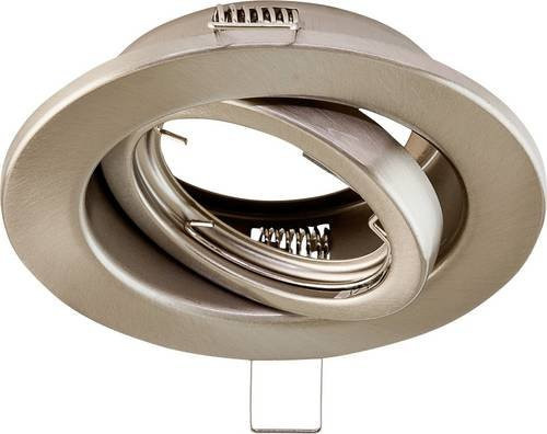 EVN Einbauleuchte NV EB-Leuchte Halogen 50W 12V IP20 Chrom/Silber rund verstellbar - Bild 1