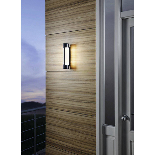 Eglo LED-Außenwandleuchte TONEGO in Schwarz und Anthrazit, 6W, 1200 lm, 3000 K, H x B: 31 x 7,5 cm - Bild 2