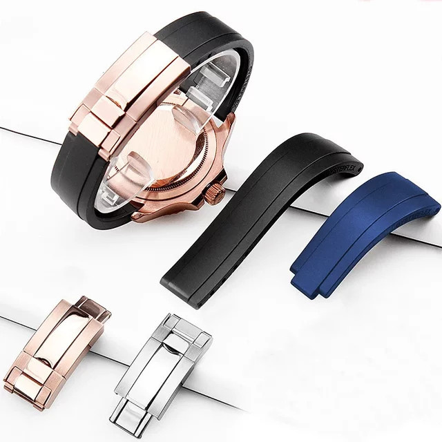 Uhrenarmband Silikon, 20 mm, Ditonna Series - Bild 1