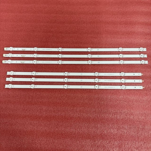 LED-Leiste für Hyundai TV Modelle HY55UH7130 KKTV U55K6 U55T7 Y55 LED55F2 LED55K620 55D6S SZKK55D11-ZC62AG-02 303SK55007 LED55C1 55V5 in Weiß - Bild 1