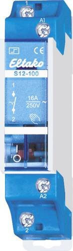 Eltako Stromstoßschalter S12-100-12V für Hutschiene in Blau - Bild 1
