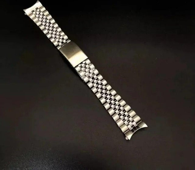 TOMANY Uhrenarmband Edelstahl, Vintage, Schwarz, Herren - Bild 1