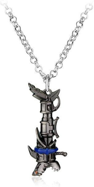 Wucifang Jewelry Halskette Anhänger, Metall, gray, Unisex - Bild 1