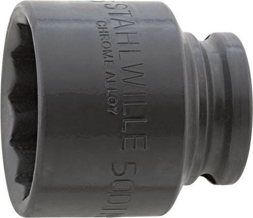 Stahlwille Doppelsechskant Steckschlüsseleinsatz 1/2 Zoll 12,5 mm Schwarz - Bild 1