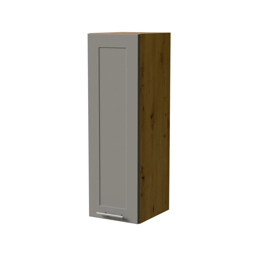 Feldmann-Wohnen Hängeschrank Oslo W4 in Eiche Artisan und Dust Grey Matt mit Soft-Close-Türen, B/T/H: 30 x 32,5 x 96 cm - Bild 2