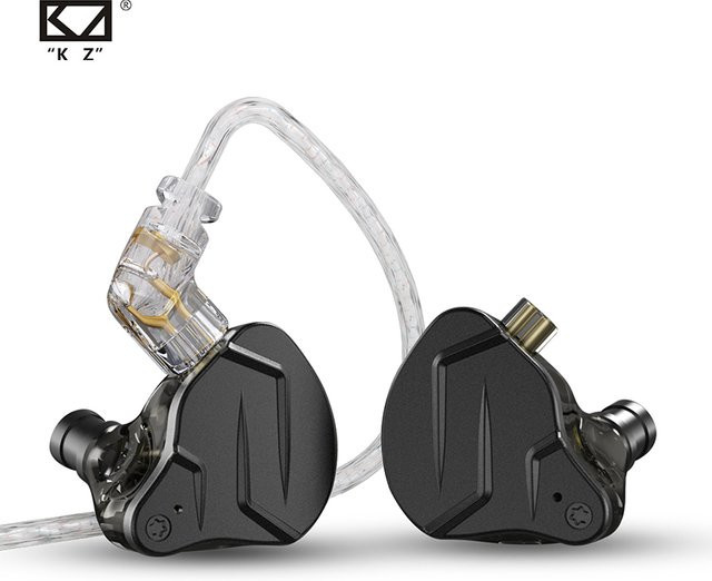 KZ ZSN PRO X Hybrid Drive HIFI In-Ear Kopfhörer mit Metallgehäuse in Gold - Bild 1