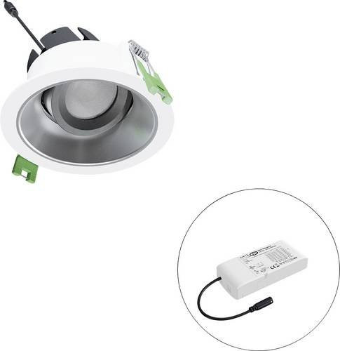 EVN LED-Deckenstrahler F05R14SM0627L38D in Weiß, rund und verstellbar - Bild 1