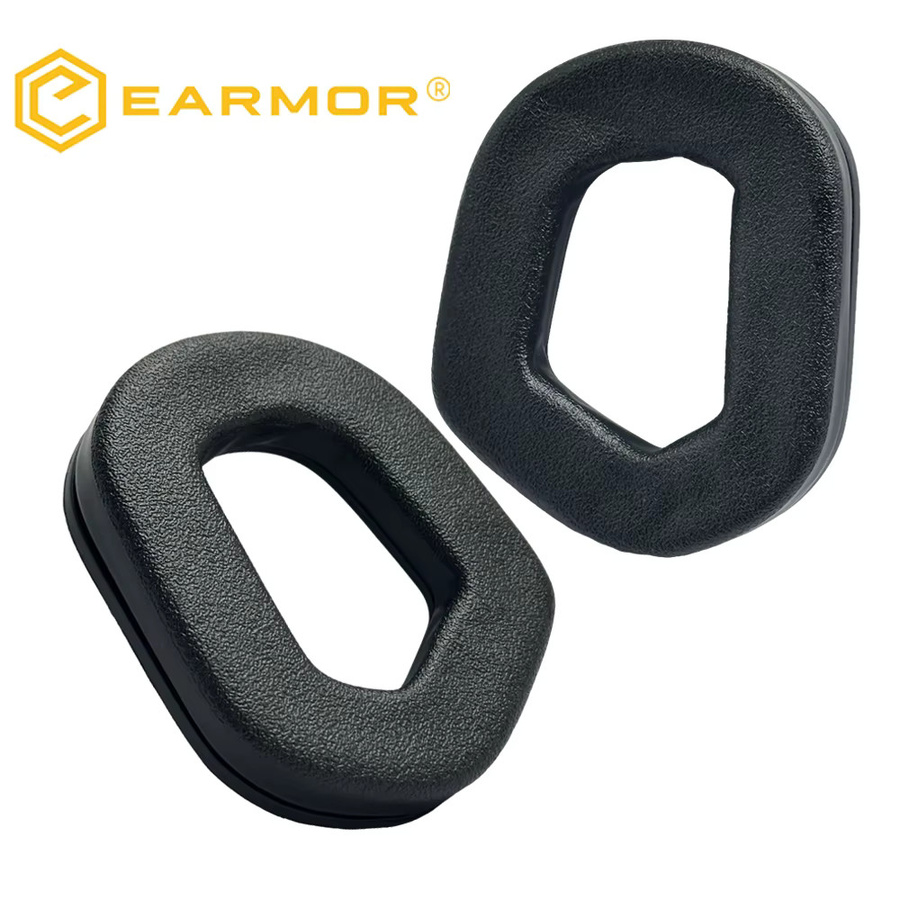 EARMOR Silikon Gel Ohrpolster S03 für Headsets in Schwarz, passend für M31, M32, M31H und M32H - Bild 4