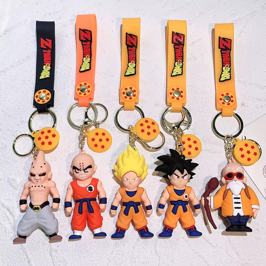 Bandai Dragon Ball Anime Figuren Schlüsselanhänger, PVC, Unisex - Bild 2