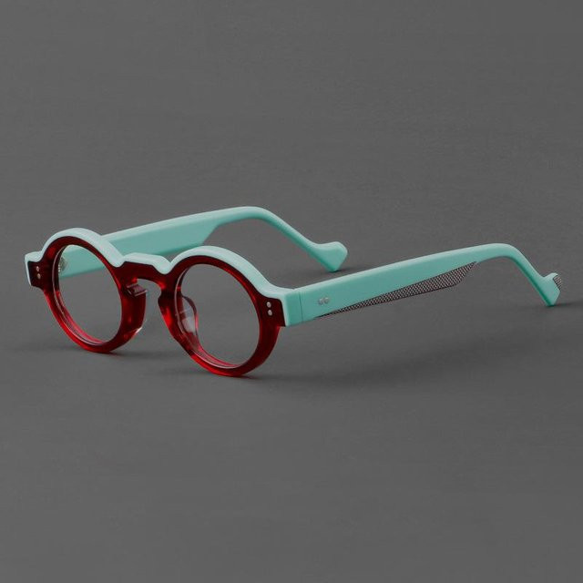 Bai Fen Bai Electronic 3C Korrektionsbrille, Rund, Acetat, Unisex, Grey Multicolour - Bild 1