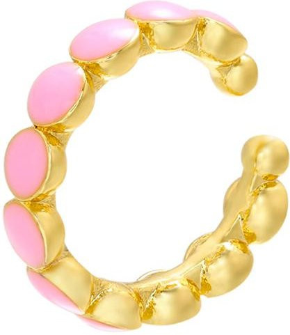YULIN Ohr-Manschetten, Emaille, Messing, Gold, Damen - Bild 1