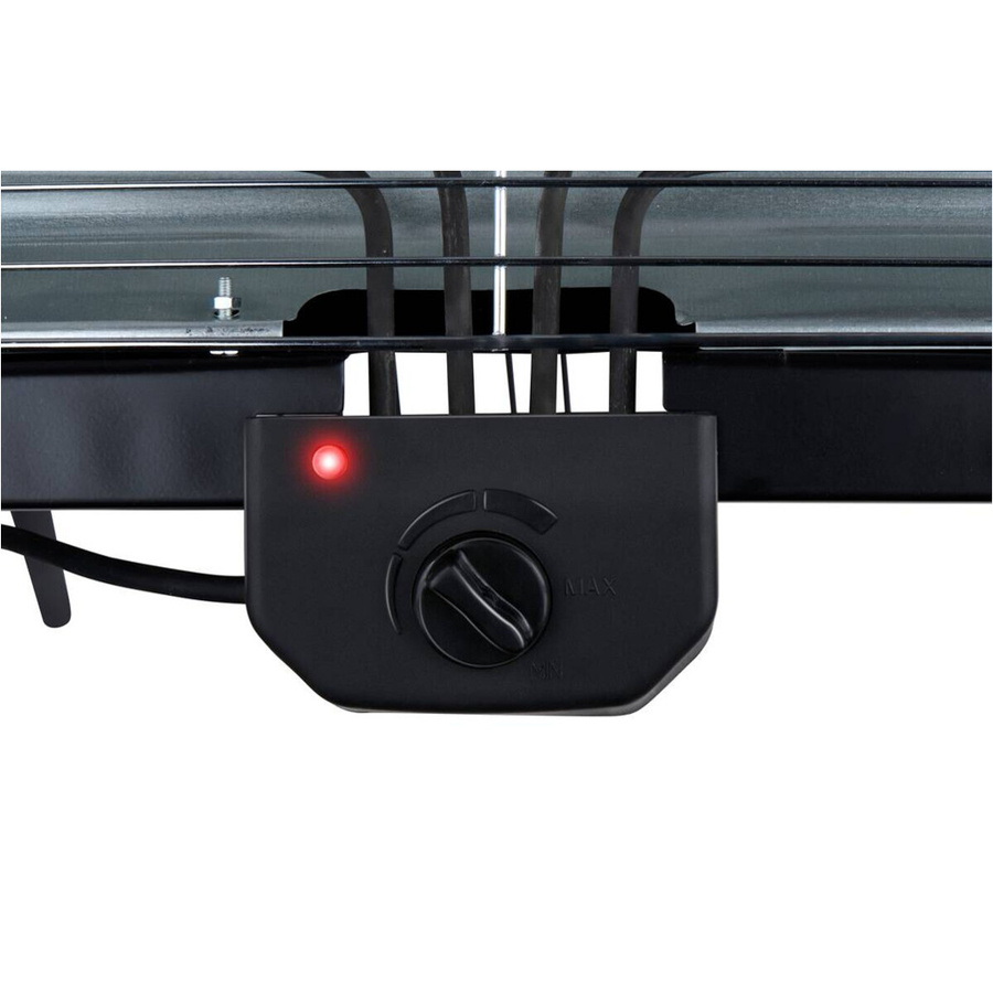 Alpina Elektrogrill in Schwarz aus Kunststoff und Metall, B/H/L: 42,1 x 71,8 x 58,5 cm - Bild 2