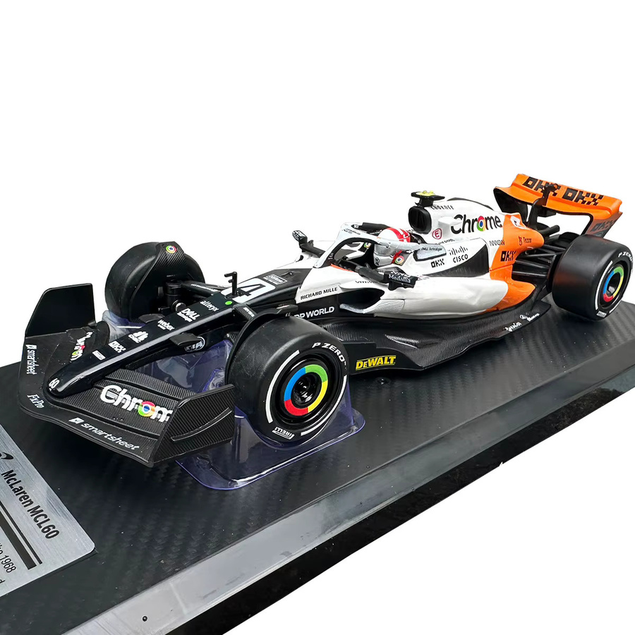 Bburago McLaren F1 Weiße Monaco-Version, Legierungsautomodell, 1:24 - Bild 3