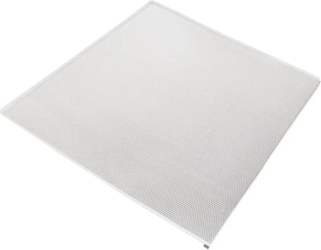 Emuca Bodenschutz für Küchenmöbel aus Kunststoff und Aluminium in Silber und Braun, B/T: 56,8 x 58,0 cm, Plattenstärke: 16 mm - Bild 1