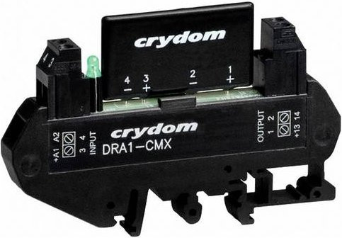 Crydom Halbleiterrelais DRA1-CMXE60D5 in Schwarz - Bild 1