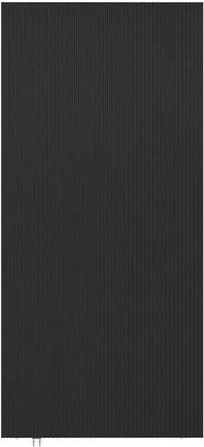 Schiebetür Lorvisa in Schwarz aus Holz, Breite: 93 cm, Höhe: 210 cm - Bild 1