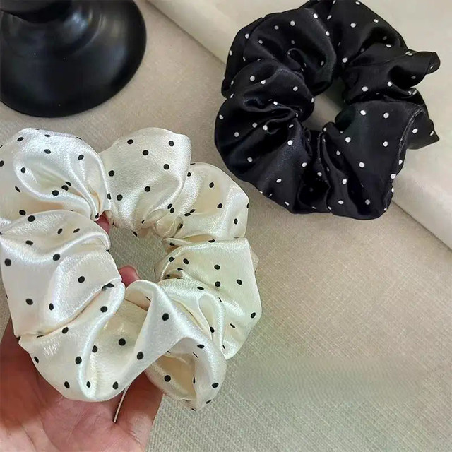 Haarbänder Polka Dot Schwarz Weiß, Damen - Bild 1