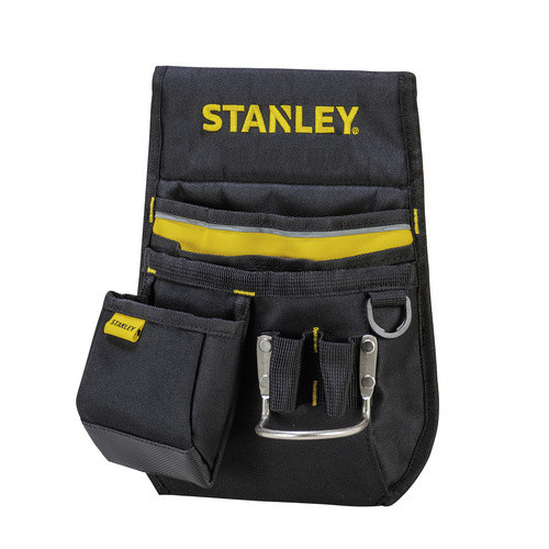 Stanley Werkzeug-Gürteltasche aus Nylon in Schwarz, H: 33,0 cm, B: 23,5 cm, T: 4,0 cm - Bild 4