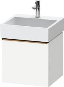 Duravit Waschtischunterschrank D-Neo, Wandhängend, Weiß Hochglanz, B/T: 48,4 x 44,2 cm - Bild 1