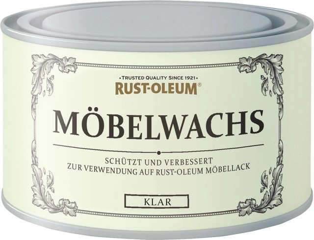 Rust-Oleum Möbelwachs transparent mit Glanz für Innen 400 ml - Bild 1