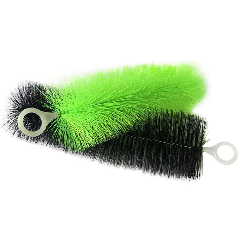 70er Set AQUATOSUN Filterbürsten für Aquarium und Fischteich in Grün und Schwarz, Lärmreduzierende Filtermaterialien, Länge: 50 cm - Bild 3
