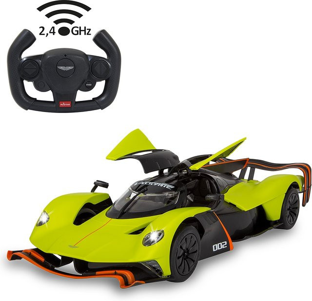 JAMARA Aston Martin Valkyrie AMR Pro Rennwagen 1:14 grün 2,4GHz manuell - Bild 2
