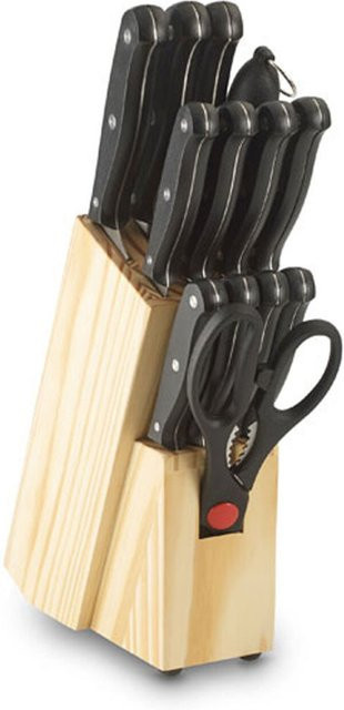 ECHTWERK Küchenmesser Set Basic 14-teilig in Schwarz - Bild 1