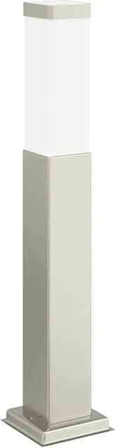 vidaXL Pollerleuchte Edelstahl Silber IP44 E27 Höhe: 50 cm - Bild 1