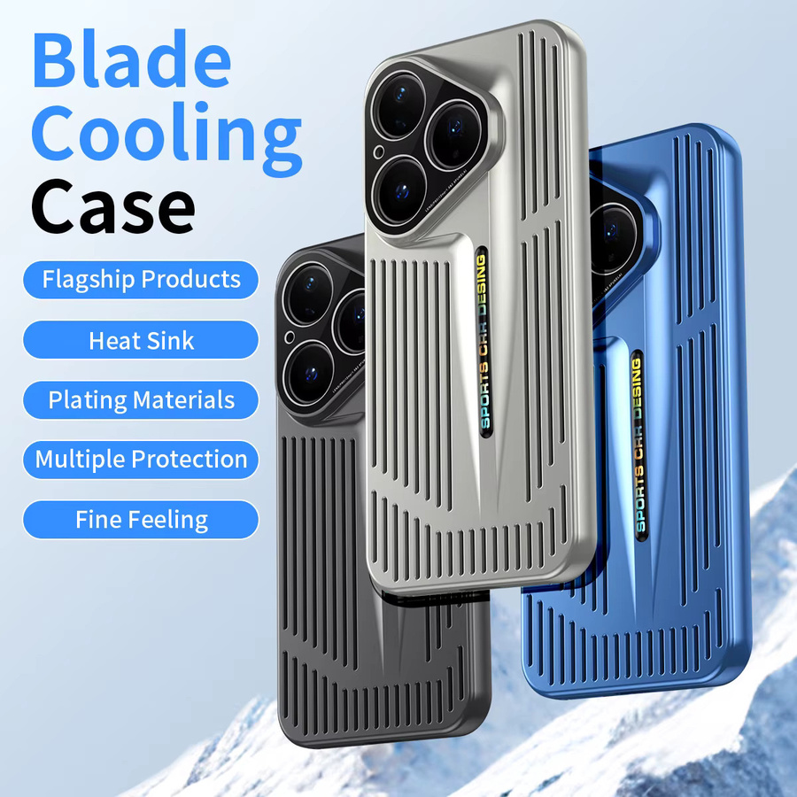 Slim Plating Schutzhülle mit Wärmeableitung und Glaslinse für Huawei Pura 80 70 Mate 60 50 Pro Plus Ultra in Silber - Bild 6