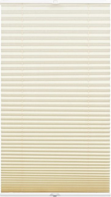 Gardinia Plissee Concept Tageslicht semi-transparent Beige B: 90 cm, H: 130 cm - Bild 1
