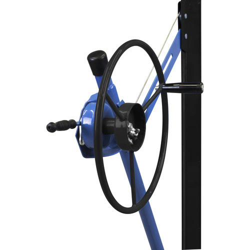 Güde Trockenbaulift GTL 335 in Blau und Bunt mit Kurbelantrieb - Bild 2