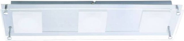 Näve LED Wandleuchte Edingburgh Chrom B/H/T: 12 x 4,7 x 44 cm - Bild 1