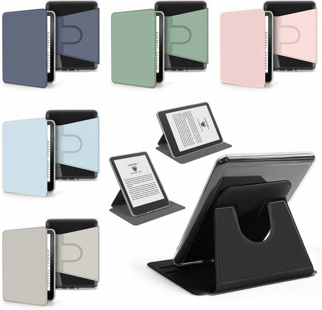 Amazon Auto-Wake/Sleep-Hülle für Kindle Paperwhite 12. Generation 2024 Colorsoft 7 Zoll aus Acryl in Schwarz - Bild 1