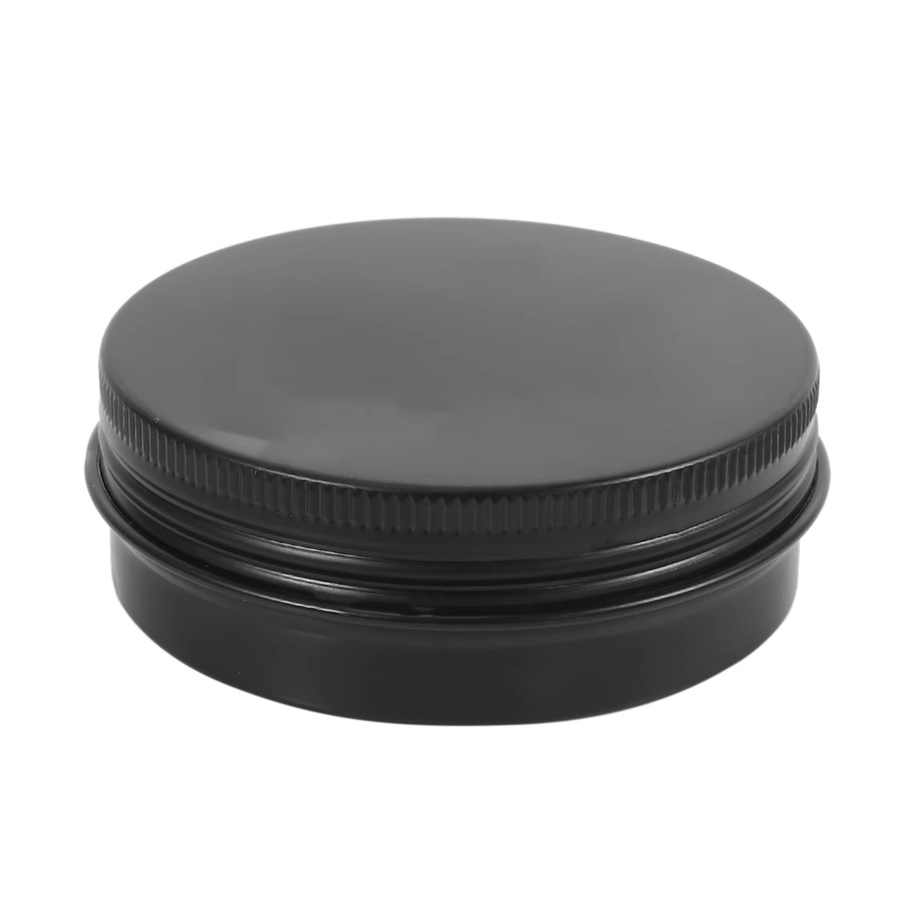 November Aluminium-Blechdosen in Schwarz, 24 Stück, runde Metallbehälter mit Schraubverschluss für Kosmetikproben oder Kerzen, 60 g pro Dose - Bild 4
