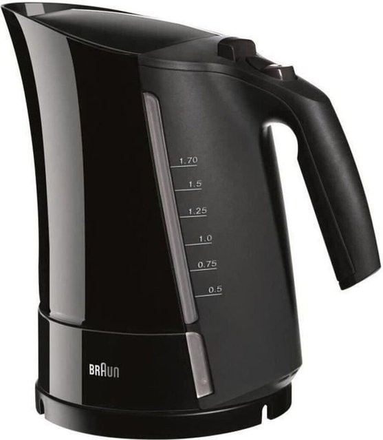 Braun WK300 Multiquick3 Wasserkocher in Schwarz - Bild 1