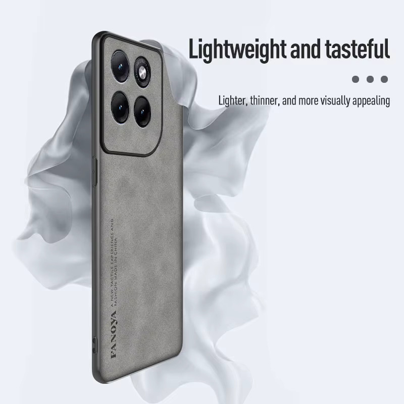 EUCAGR Handyhülle aus PU-Leder für Motorola Moto Edge 70 Fusion, Edge 70 Pro und Edge 70 Ultra in Schwarz - Bild 2