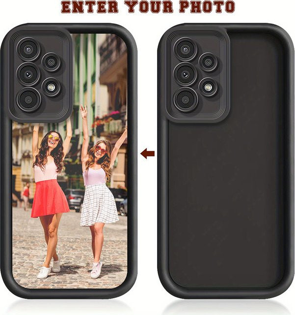 Maßgefertigte Schutzhülle für Samsung Galaxy A-Serie 5G in Schwarz oder Weiß - Bild 1