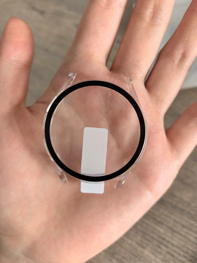 Displayschutzfolie für Samsung Galaxy Watch 7, 6, 5, 4, Schwarz - Bild 1