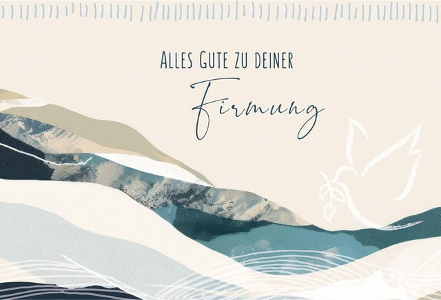 Glückwunschkarten Alles Gute zur Firmung von Butzon und Bercker, 6 Stück, Mehrfarbig - Bild 1