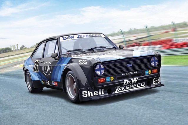 Italeri Ford Escort Zakspeed Gr.2 D&W, Modellauto, 1:24 - Bild 1