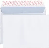 ELCO Faltentasche Documento DIN C4+ selbstklebend in Weiß aus Papier mit FSC-Zertifizierung, B: 32,4 cm, H: 23,9 cm - Bild 1