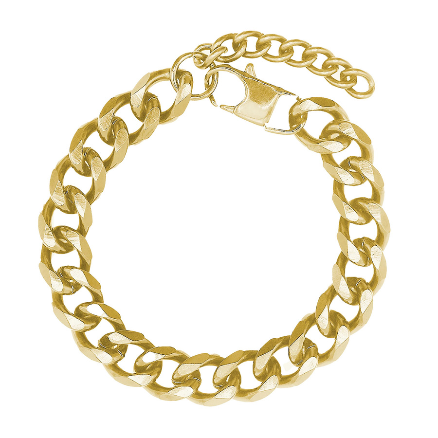 Tommy Armband, Edelstahl, Gold, Herren - Bild 1