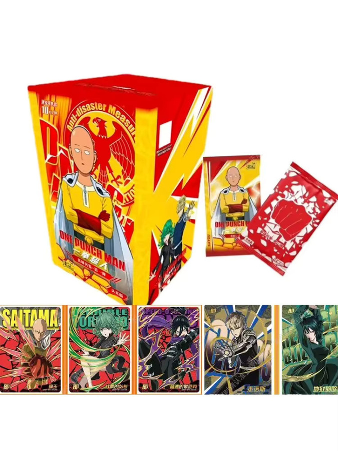 Kayoom One Punch Man Hero Guidebook, Sammleralbum Band 1, Anime-Sammelkarten-Geschenkset, bunt - Bild 4