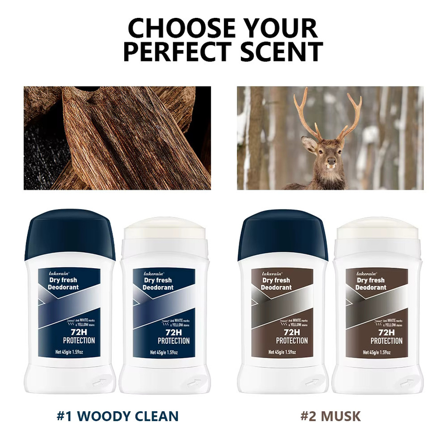 Lakerain Men UltraClear Deodorant Stick, holzig, Herren - Bild 5