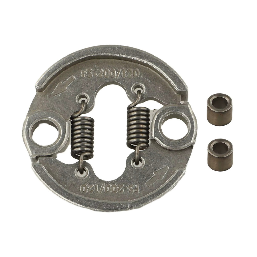 Vibratite Zentrifugalkupplung Kupplungstrommel-Kit für Freischneider in Silber, passend für FS240 FS260 FS360 FS410 FS460, Ersatzteil 4147-160-2002 4147-160-2000 - Bild 2